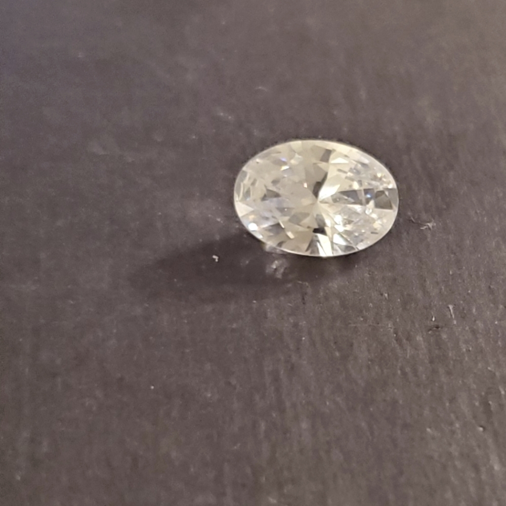 7ct. Oval  Cubic Zirconia   14×10mm